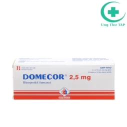 Domecor 2,5mg Domesco - Thuốc điều trị tăng huyết áp